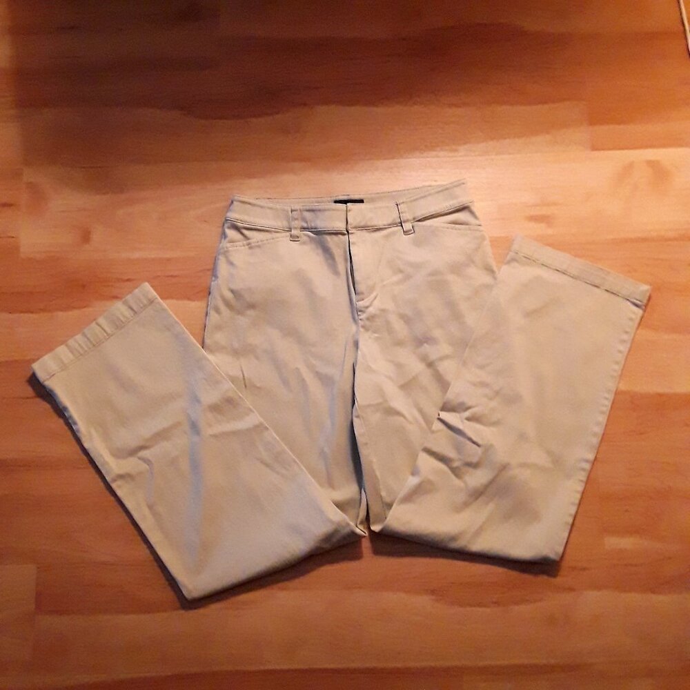 Women's Sonoma beige slacks, size 6, perfect condition